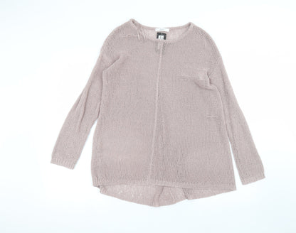 Womens UK Size 14 Marks and Spencer Pink Pullover Jumper