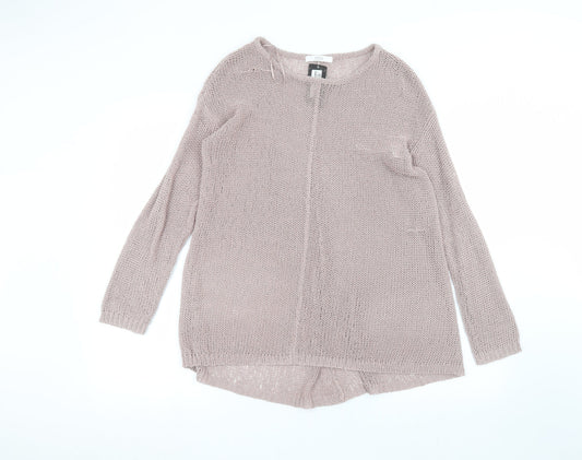 Womens UK Size 14 Marks and Spencer Pink Pullover Jumper