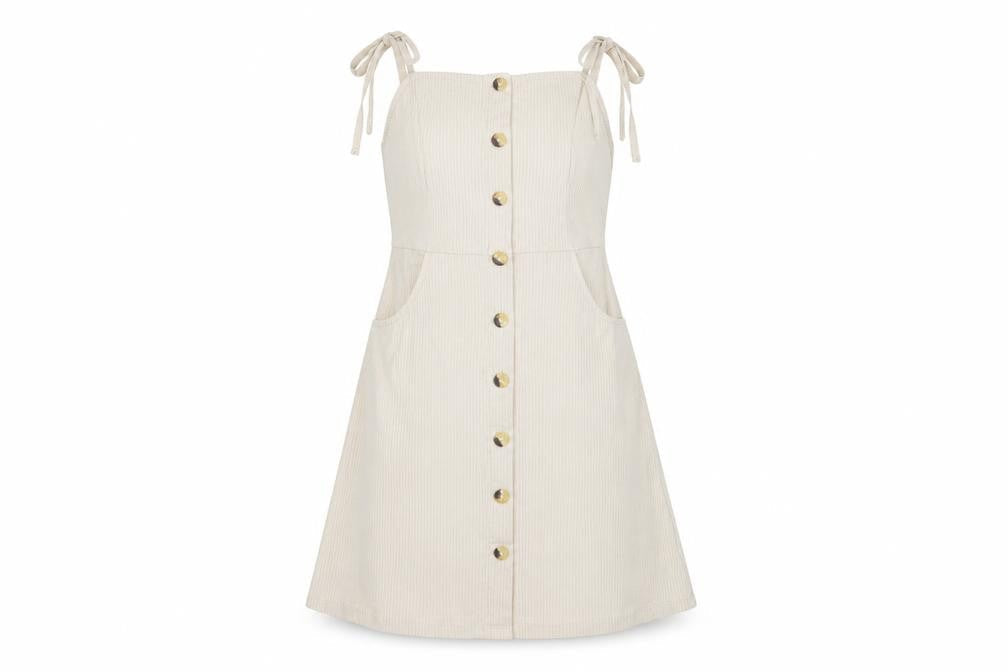 Brave Soul Womens Beige   A-Line  Size S