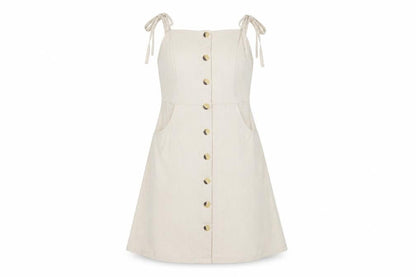 Brave Soul Womens Beige   A-Line  Size S