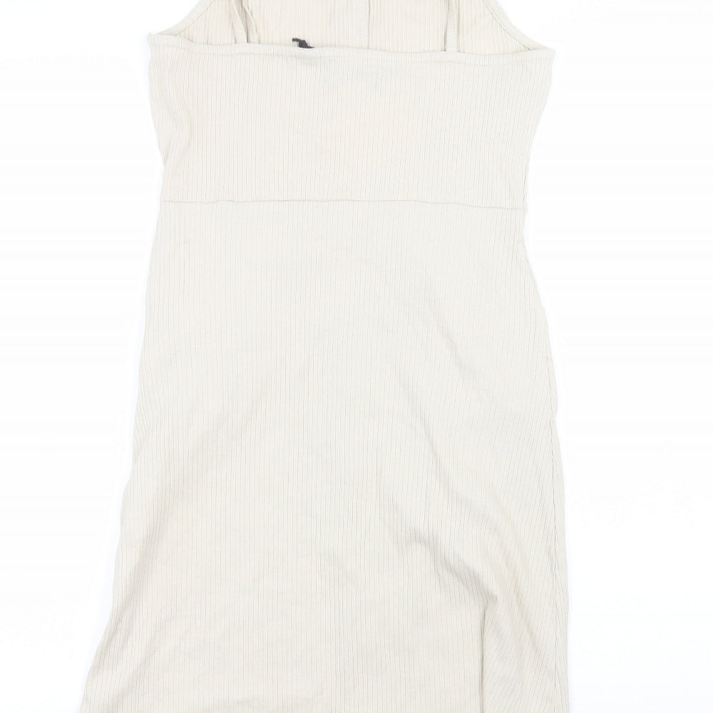 Brave Soul Womens Beige   A-Line  Size S