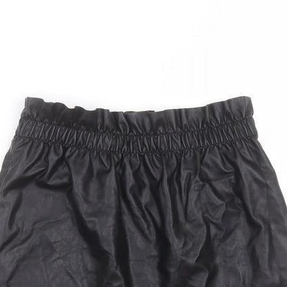 H&M Womens Black   Mini Skirt Size 10