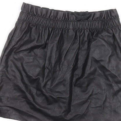 H&M Womens Black   Mini Skirt Size 10