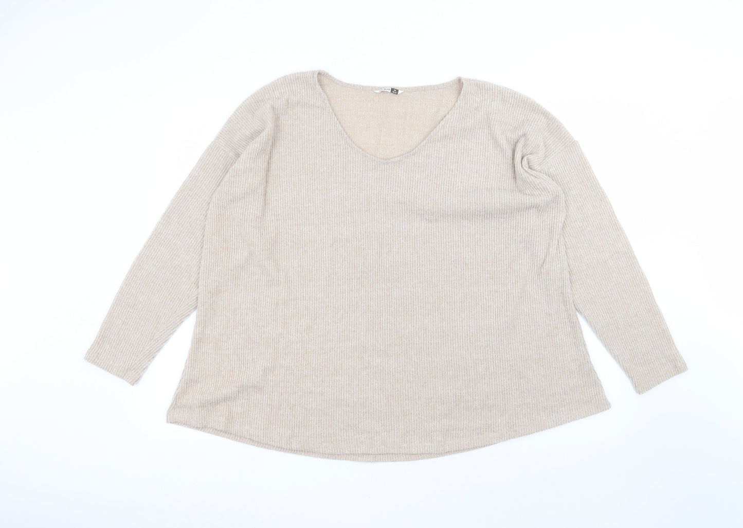 Womens UK Size 14 PEP&CO Pink Pullover Jumper