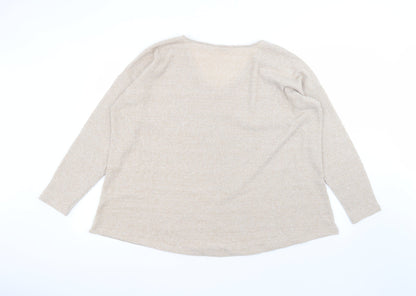 Womens UK Size 14 PEP&CO Pink Pullover Jumper