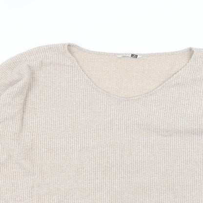 Womens UK Size 14 PEP&CO Pink Pullover Jumper