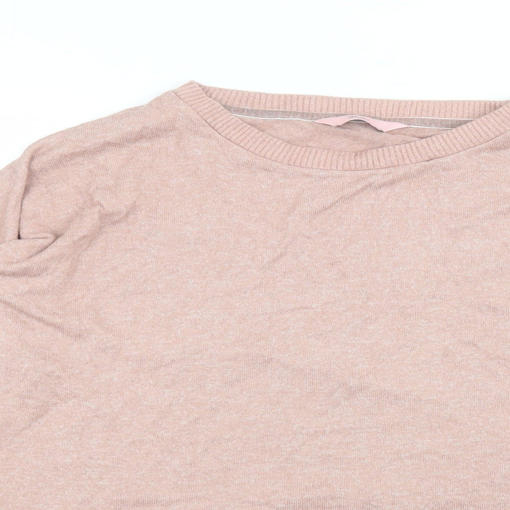 Womens UK Size 12 Boux Avenue Pink Basic T-Shirt