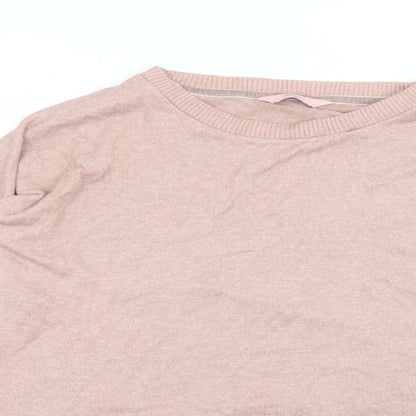 Womens UK Size 12 Boux Avenue Pink Basic T-Shirt