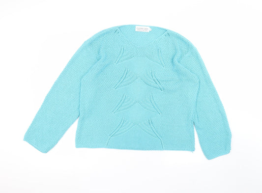 Future Lady Womens Blue   Pullover Jumper Size L