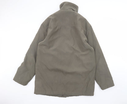 Mens UK Size M BHS Green Jacket