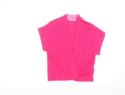 Womens UK Size 10 Marks and Spencer Pink Cardigan Jumper