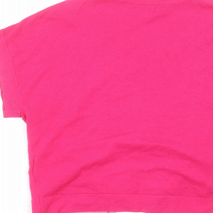 Womens UK Size 10 Marks and Spencer Pink Cardigan Jumper