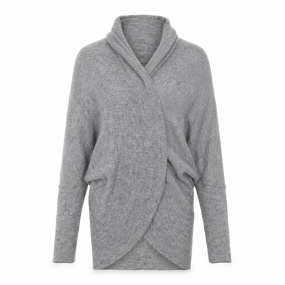 H&M Womens Grey   Cardigan Jumper Size M