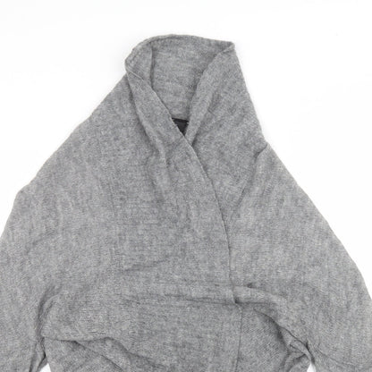 H&M Womens Grey   Cardigan Jumper Size M