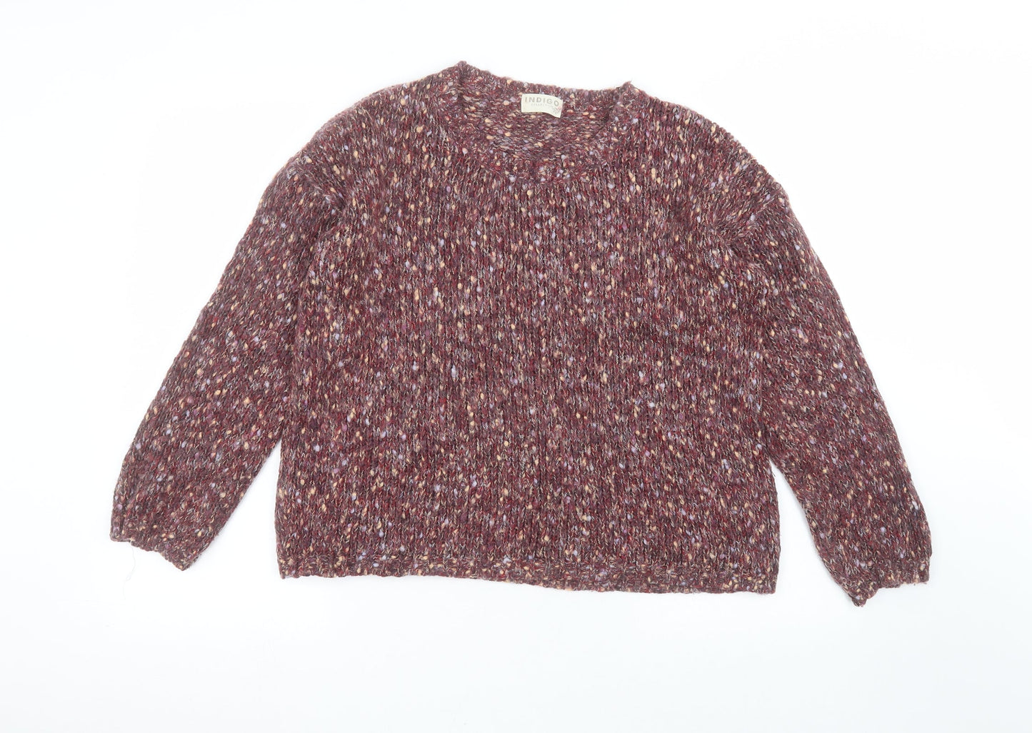 Womens UK Size 14 Marks and Spencer Red Pullover Jumper