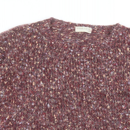 Womens UK Size 14 Marks and Spencer Red Pullover Jumper