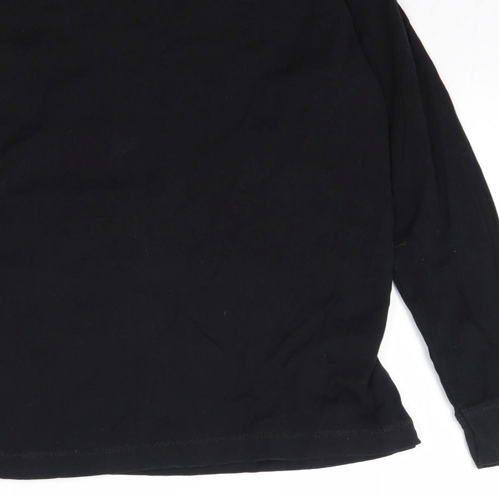 Basic Tee Womens Black   Basic T-Shirt Size M
