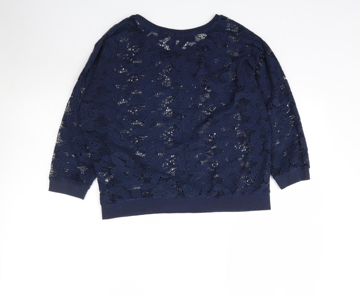 Womens UK Size 10 Atmosphere Blue Pullover Jumper