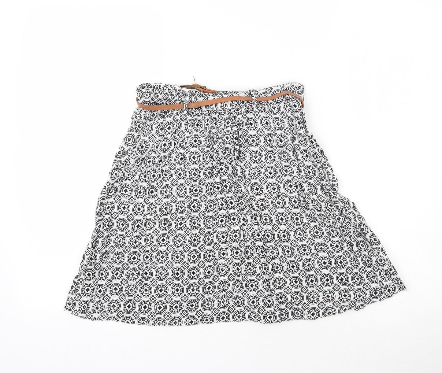 Atmosphere Womens Multicoloured Geometric  A-Line Skirt Size 6