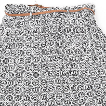 Atmosphere Womens Multicoloured Geometric  A-Line Skirt Size 6