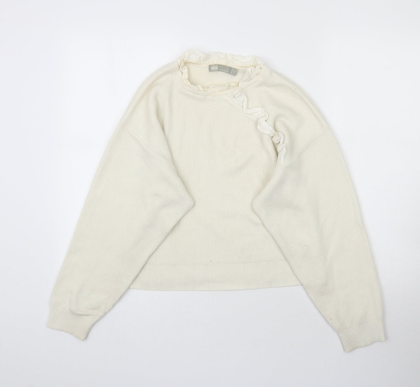 Womens UK Size 6 ASOS Ivory Pullover Jumper