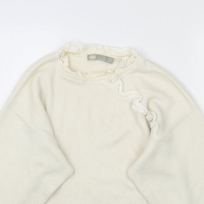 Womens UK Size 6 ASOS Ivory Pullover Jumper