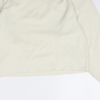 Womens UK Size 6 ASOS Ivory Pullover Jumper