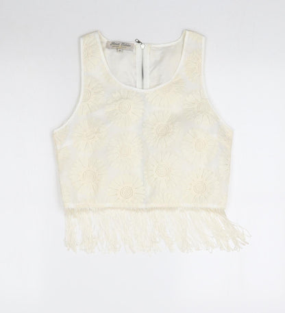 Parisian Womens Ivory   Basic Blouse Size 12