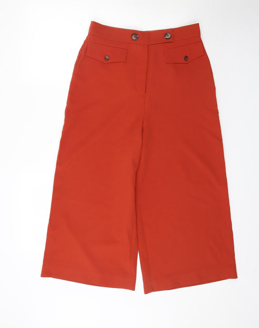 Womens UK Size 12 New Look Regular Fit  Orange Trousers