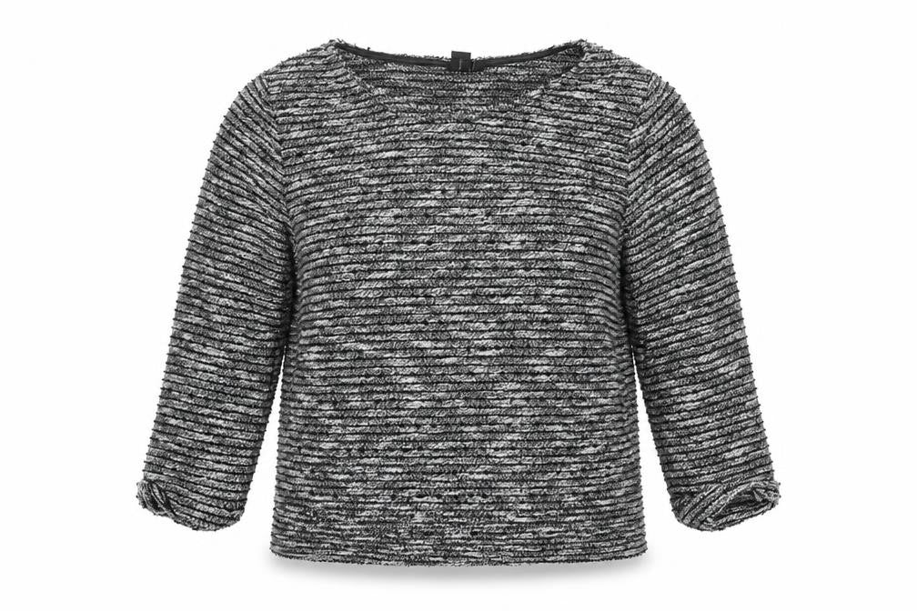 Womens UK Size 12 Izabel London Black Pullover Jumper