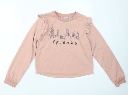 Friends Womens Pink   Pullover Jumper Size 8  - Friends