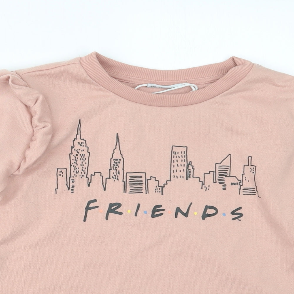 Friends Womens Pink   Pullover Jumper Size 8  - Friends