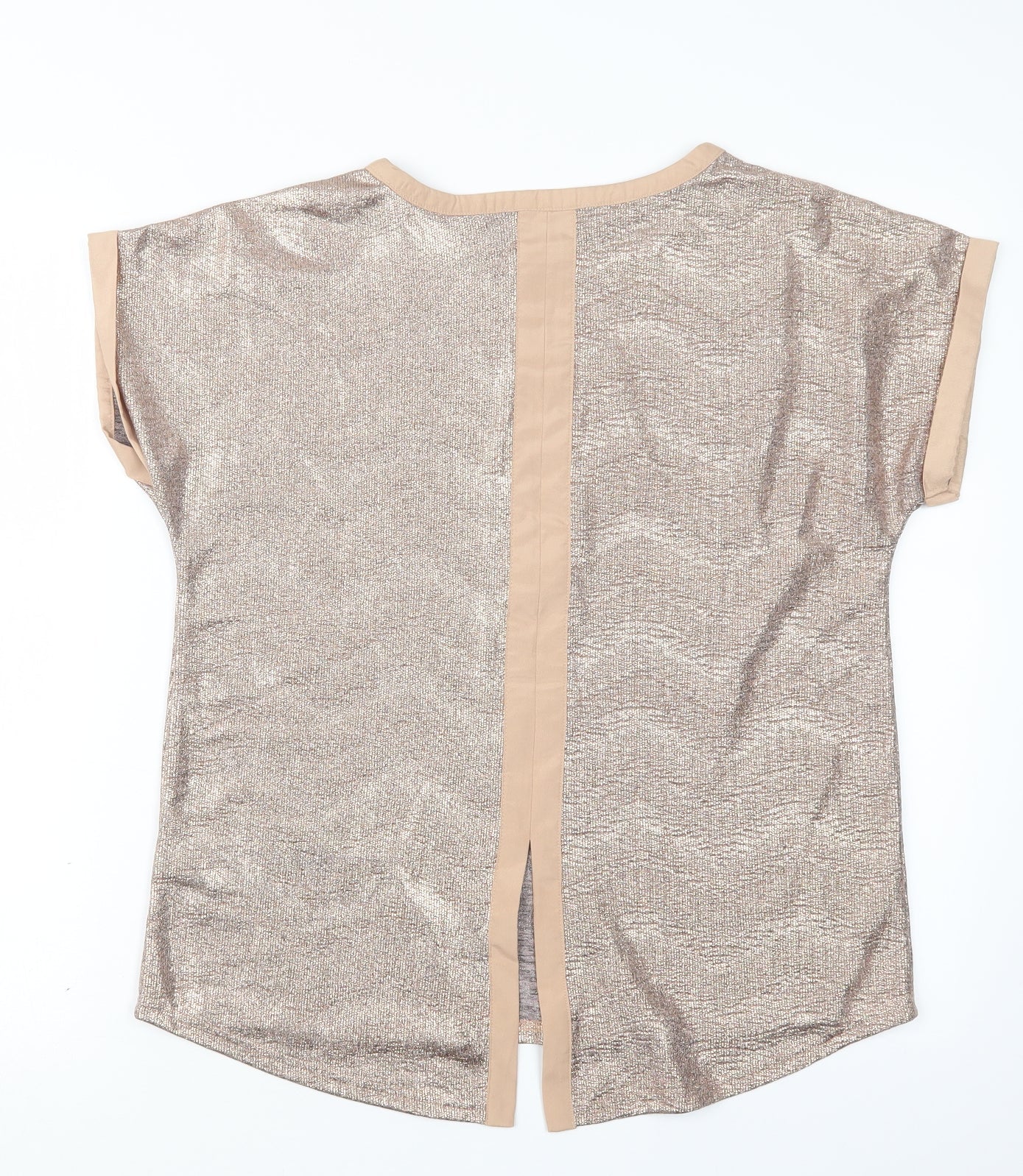Womens UK Size S Oasis Pink Basic Blouse