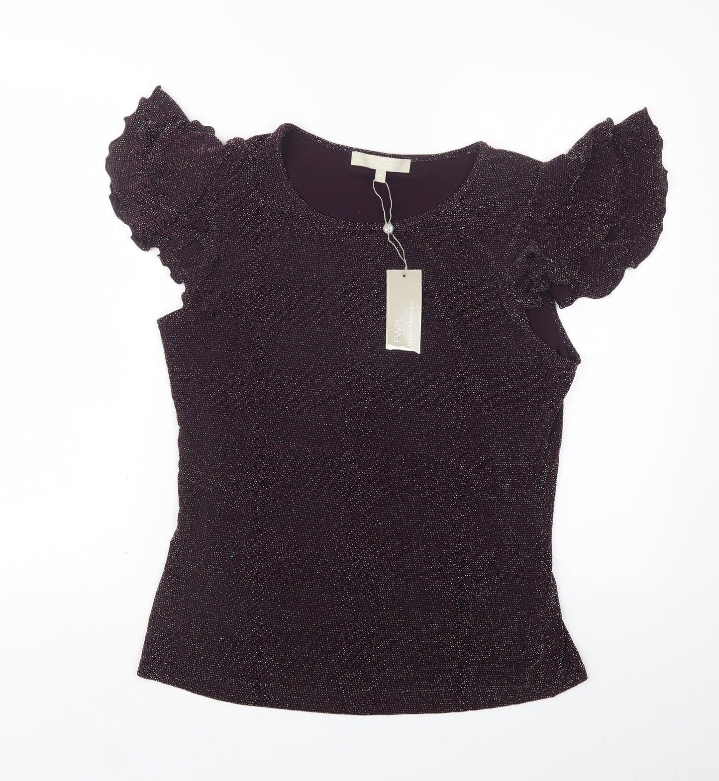 Matalan Womens Purple   Basic Blouse Size 14