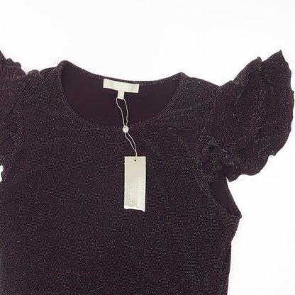Matalan Womens Purple   Basic Blouse Size 14