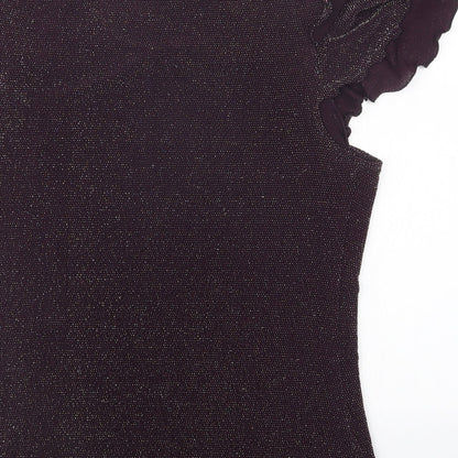 Matalan Womens Purple   Basic Blouse Size 14