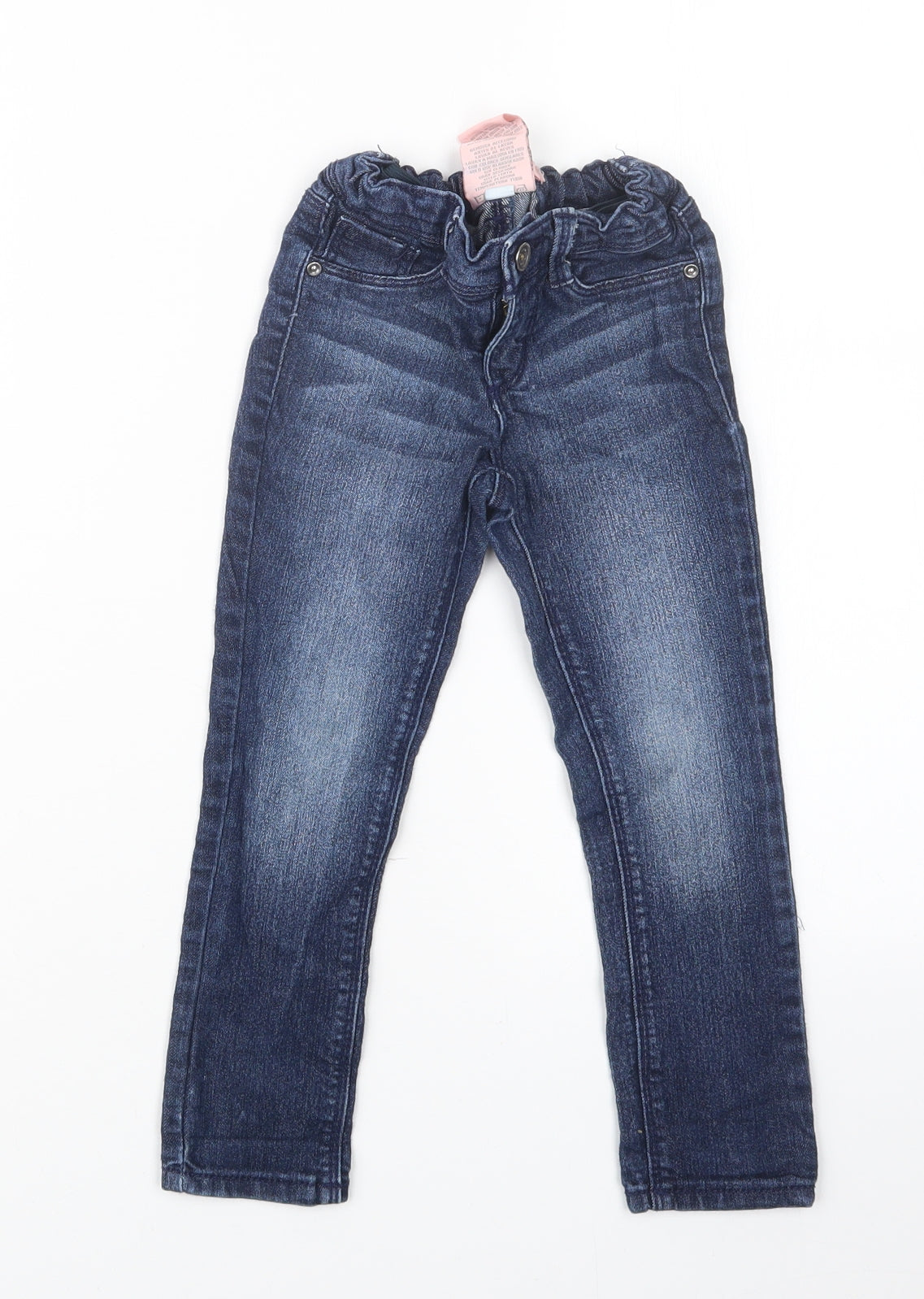 Squeeze Girls Blue  Denim Straight Jeans Size 4 Years