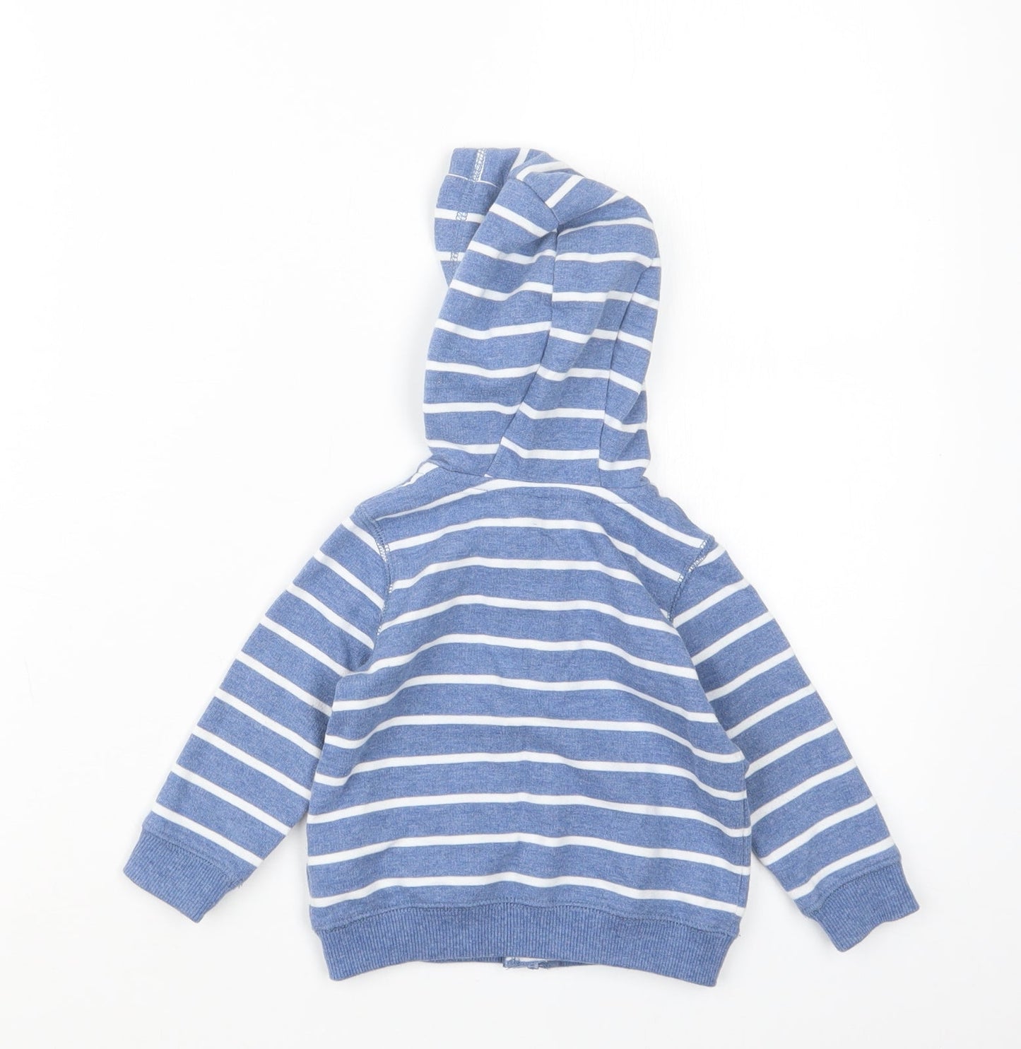 F&F Boys Blue Striped  Jacket  Size 3-6 Months