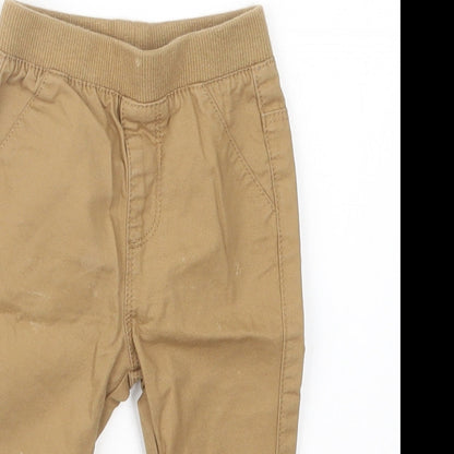 Matalan Boys Brown   Capri Trousers Size 3-6 Months
