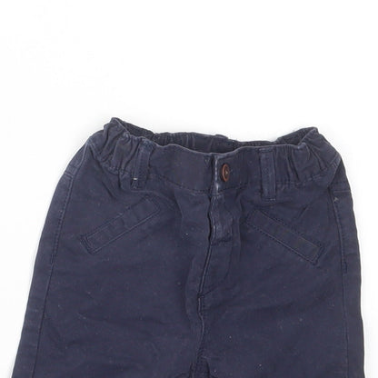 NEXT Boys Blue   Cargo Trousers Size 3-6 Months
