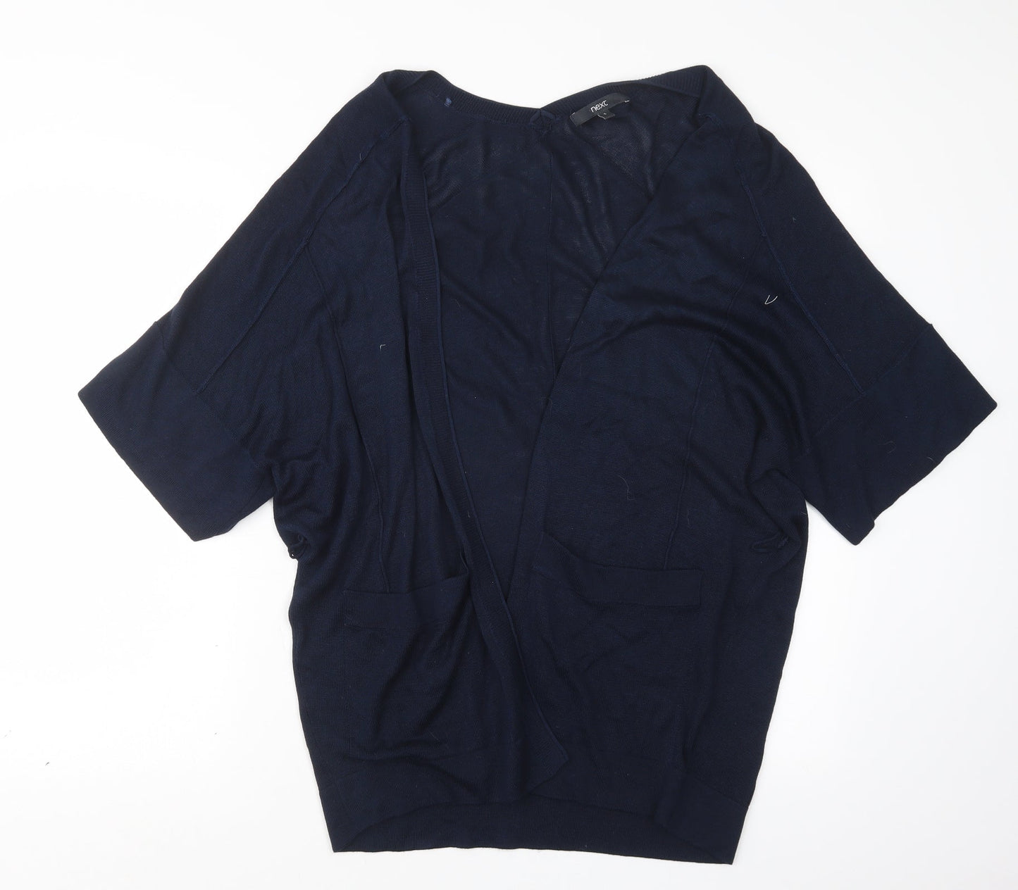 Womens UK Size S NEXT Blue Cardigan Jumper