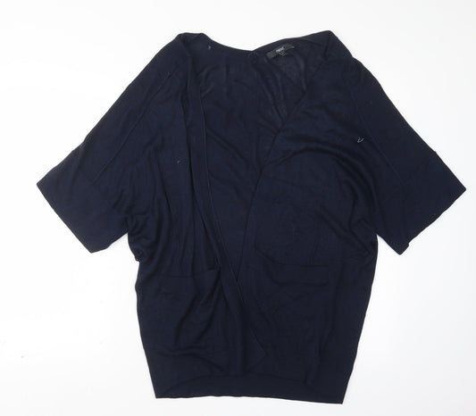 Womens UK Size S NEXT Blue Cardigan Jumper