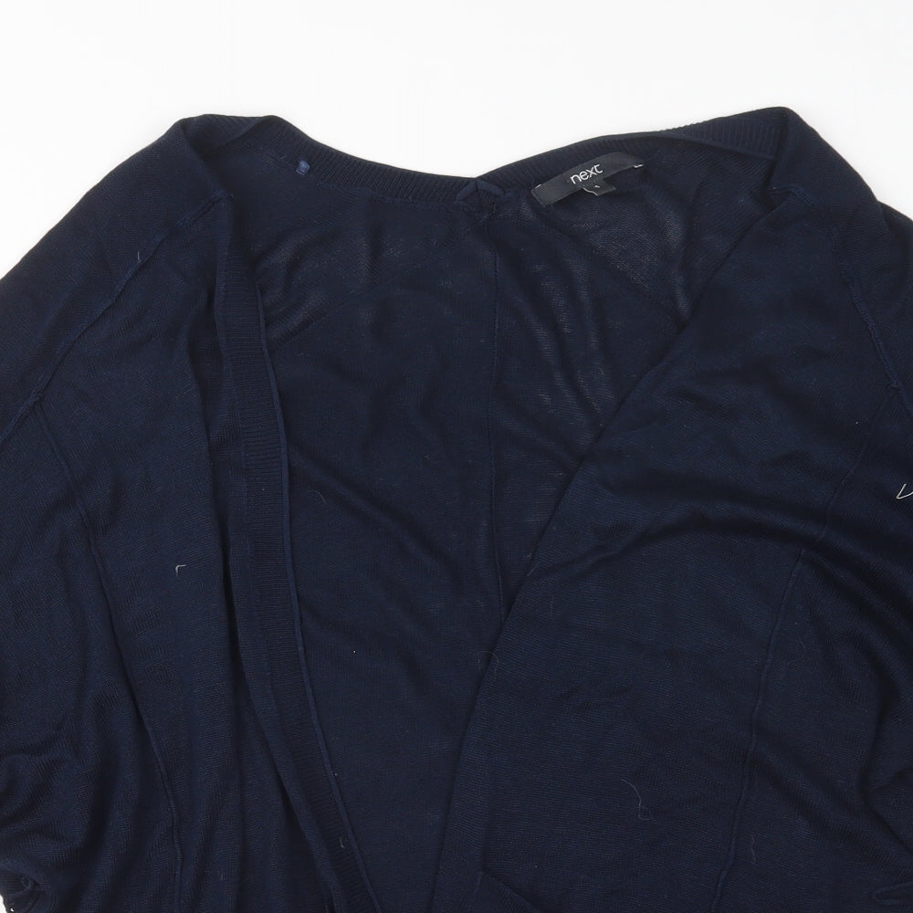 Womens UK Size S NEXT Blue Cardigan Jumper