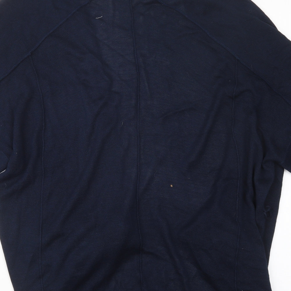 Womens UK Size S NEXT Blue Cardigan Jumper