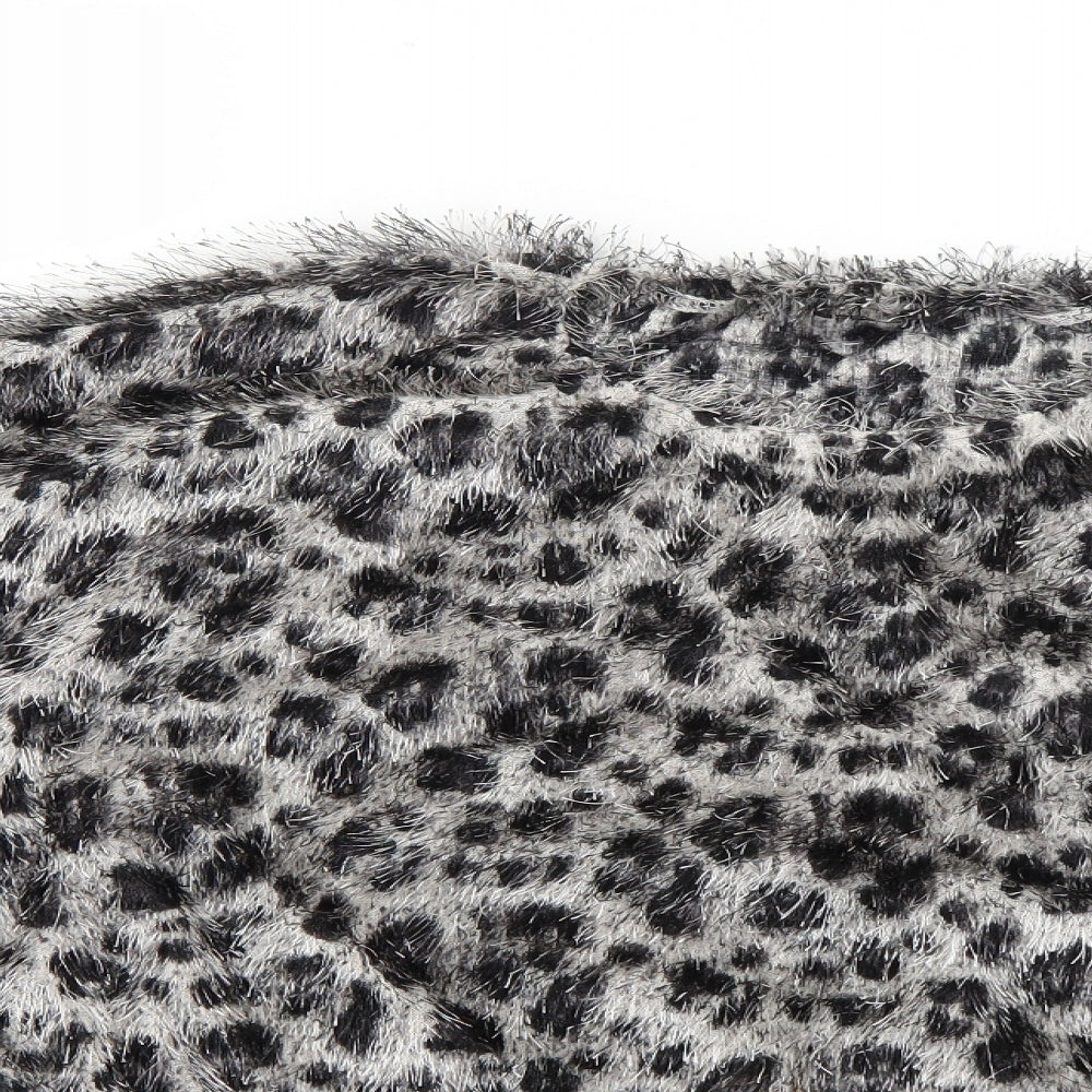 George Womens Multicoloured Animal Print  Pullover Jumper Size 16