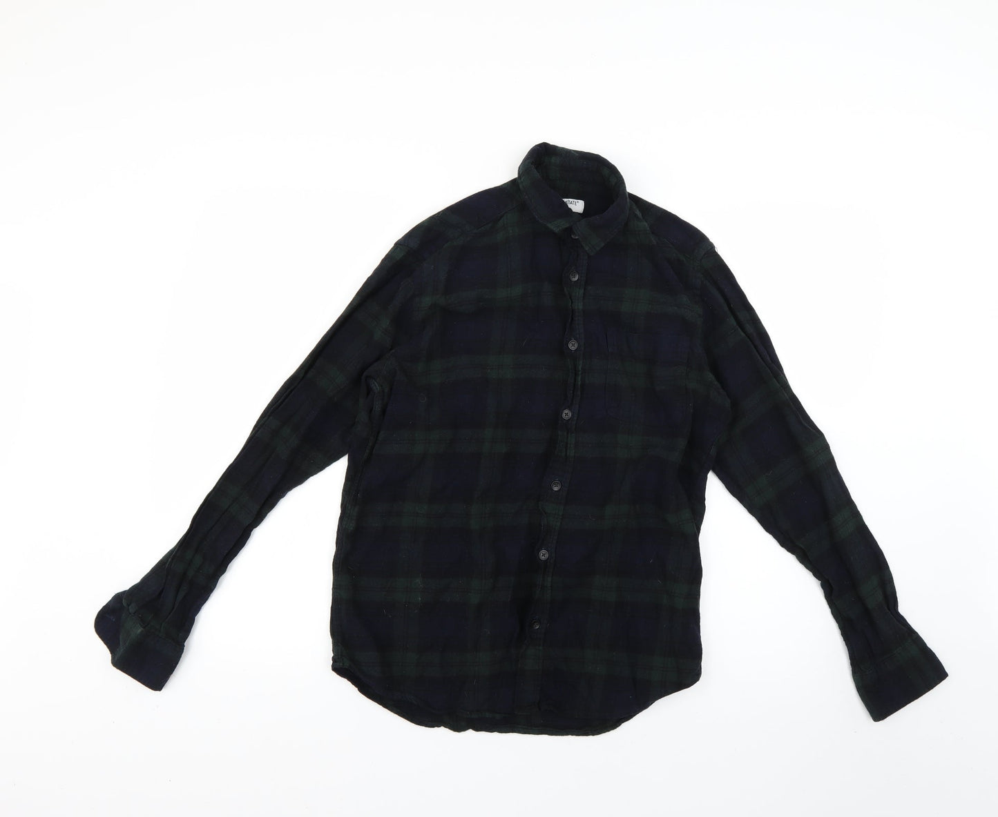 Mens UK Size S Cedar Wood State Multicoloured  Button-Up Long Sleeve Casual Shir