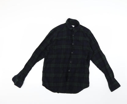 Mens UK Size S Cedar Wood State Multicoloured  Button-Up Long Sleeve Casual Shir