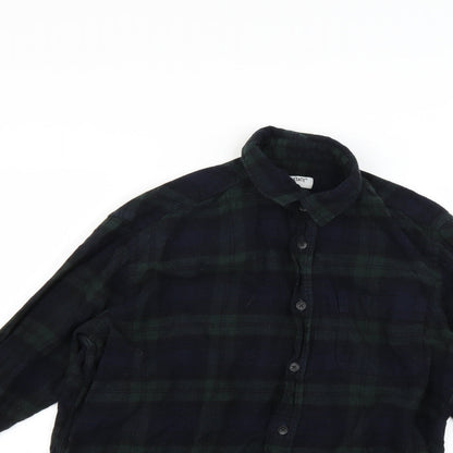 Mens UK Size S Cedar Wood State Multicoloured  Button-Up Long Sleeve Casual Shir