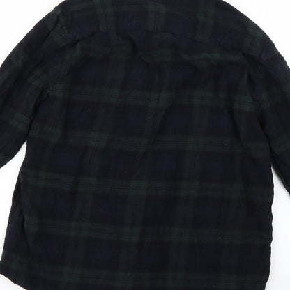 Mens UK Size S Cedar Wood State Multicoloured  Button-Up Long Sleeve Casual Shir