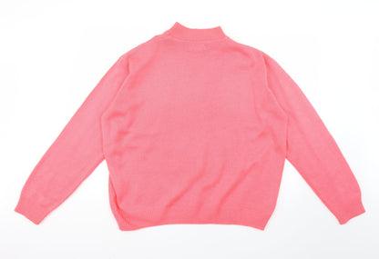 Womens UK Size 14 collection Pink Pullover Jumper